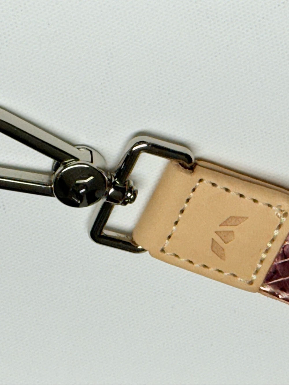 Consuela Iridescent Pink Wristlet Strap - Picture 4 of 5